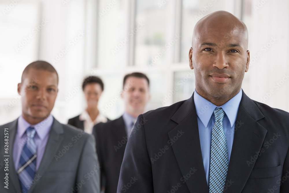 Business People. A Team Of People, A Department Or Company. Three Men And One Woman. Business People. A Team Of People, A Department Or Company. Three Men And One Woman.