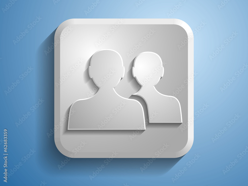 3d Vector illustration of businessman icon 3d Vector illustration of businessman icon