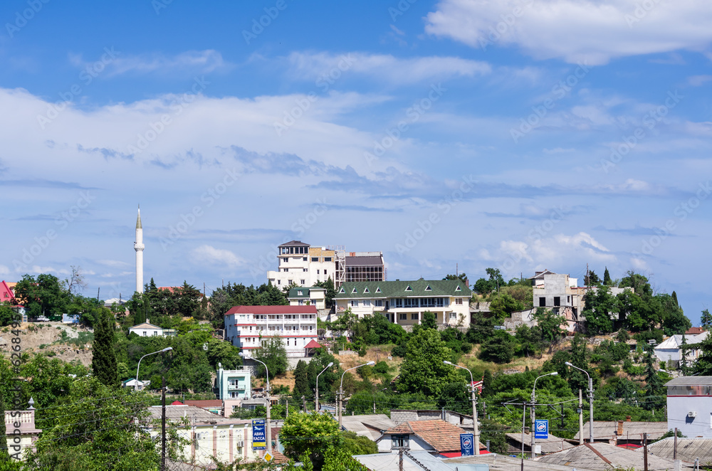 View on the city Alushta