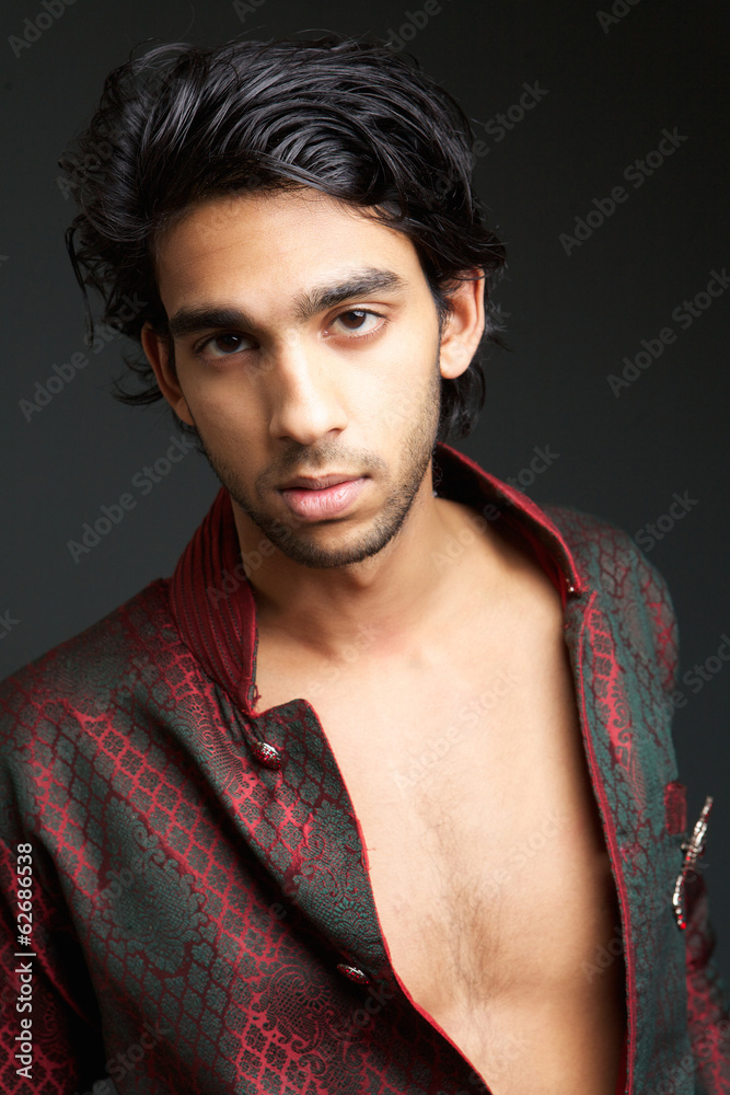 Sexy indian man Stock Photo | Adobe Stock