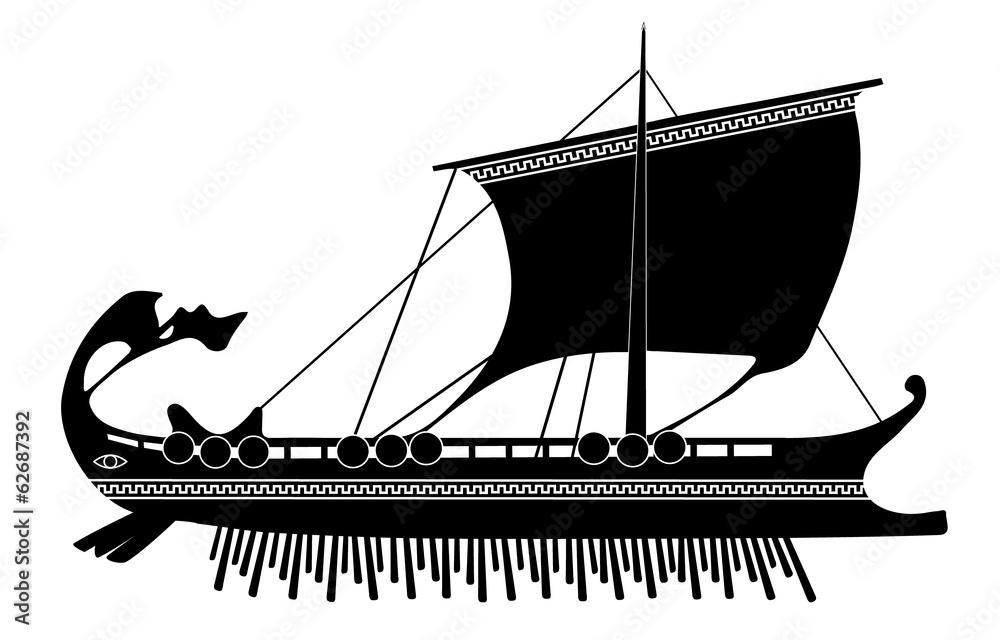 Naklejka premium trireme