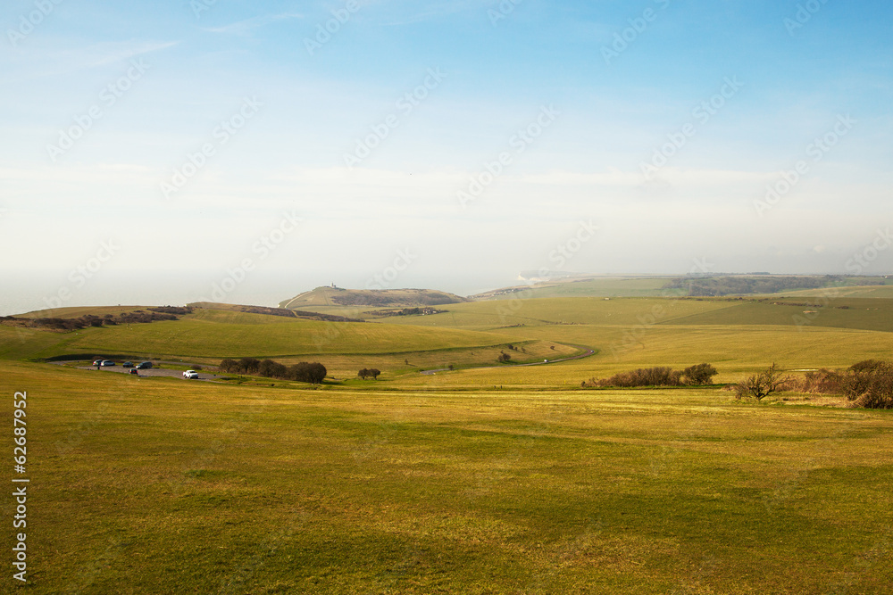 East Sussex landscape.