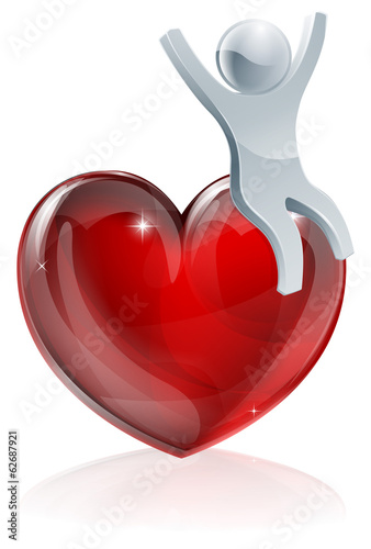 Heart love person