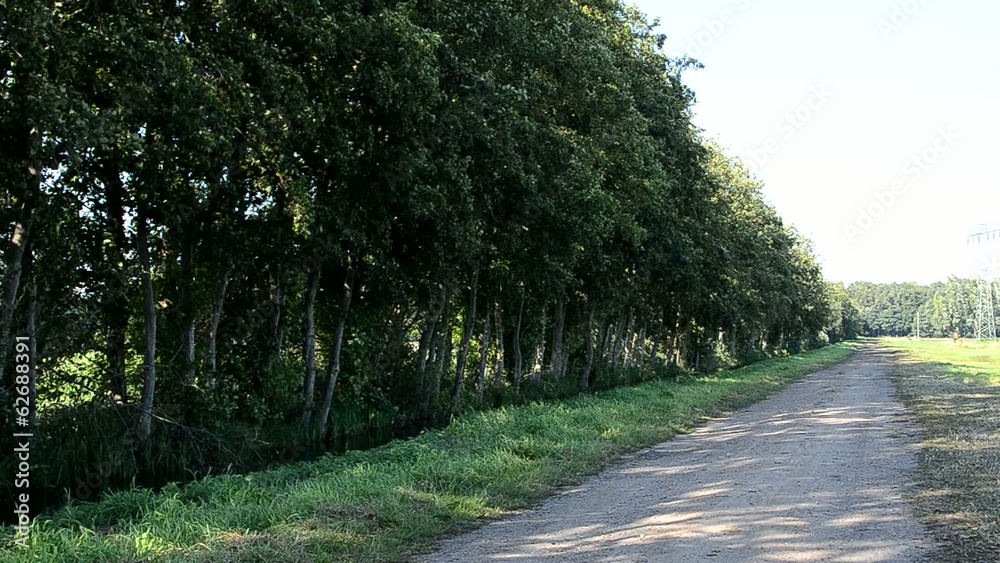 Near-natural land routes and their accessory structures