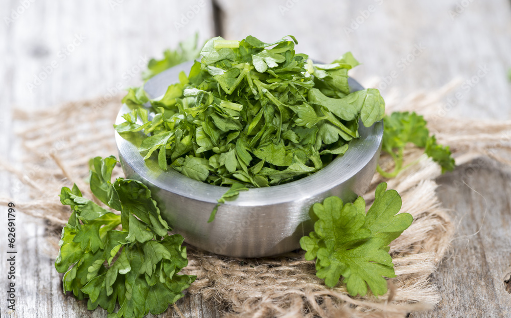 Fresh cutted Herbs (Parsley) Fresh cutted Herbs (Parsley)
