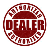 Authorized dealer stamp