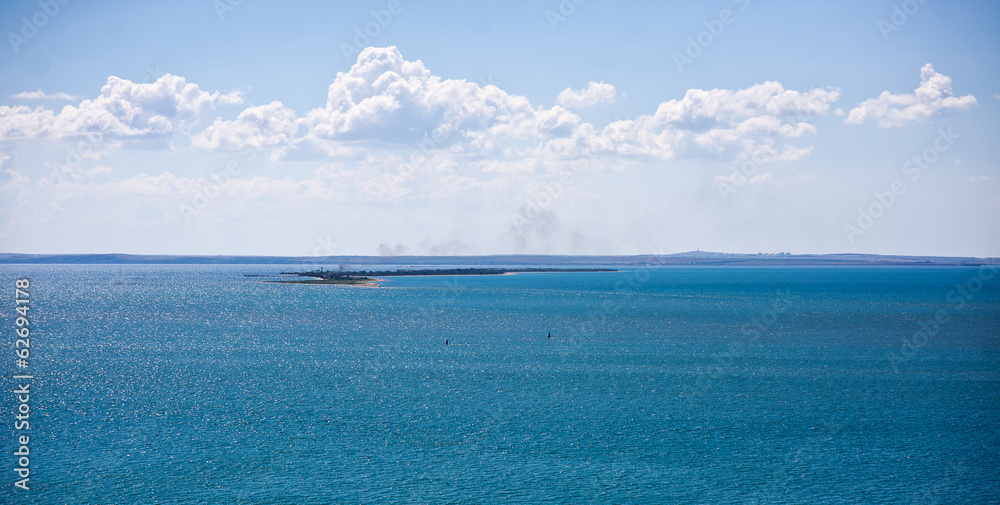 Black and Azov Sea in Crimea