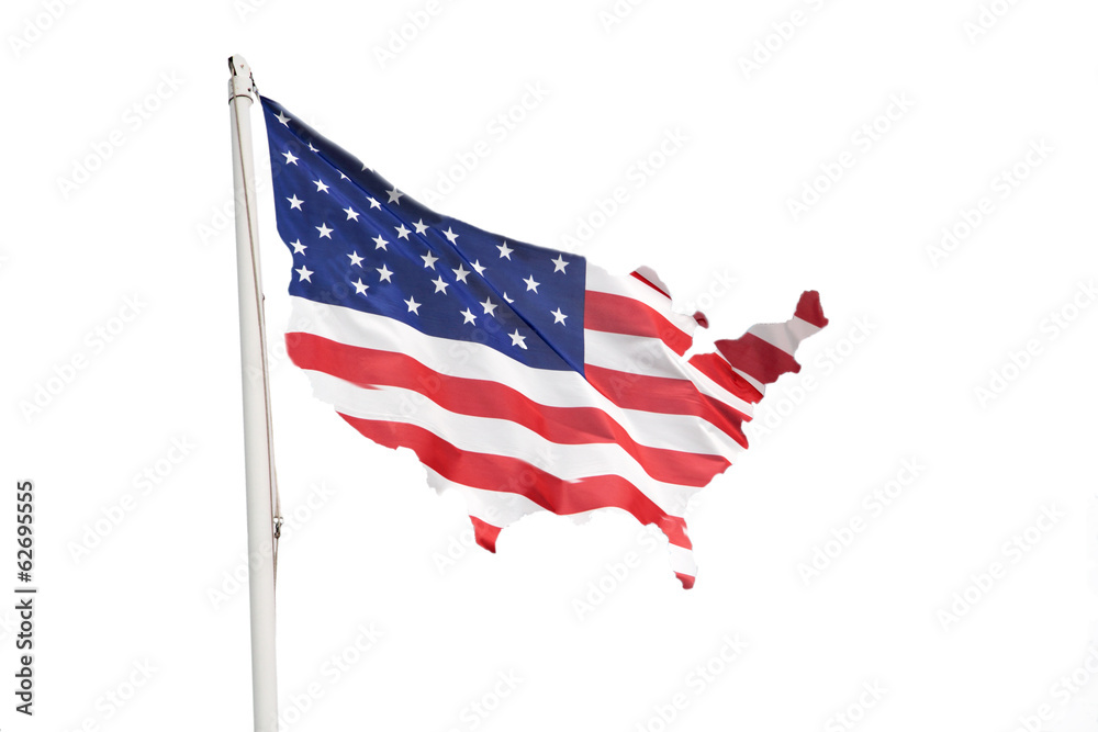 Fototapeta premium Drapeau américain