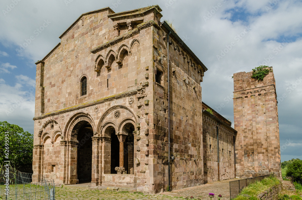 Ozieri, Sardinia, Sant'Antioco di Bisarcio church