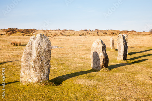 Hurlers at Minions Cornwall photo