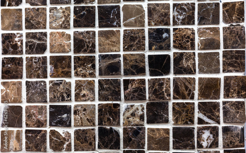 Mosaic Brown Charcoal Background