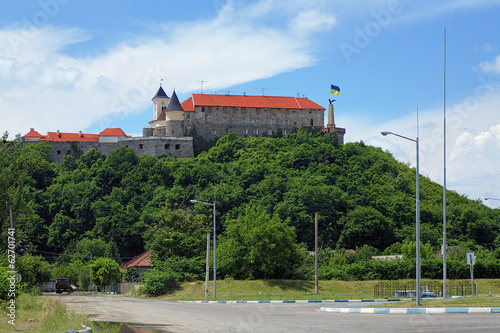 Palanok Castle in Mukacheve, Ukraine photo