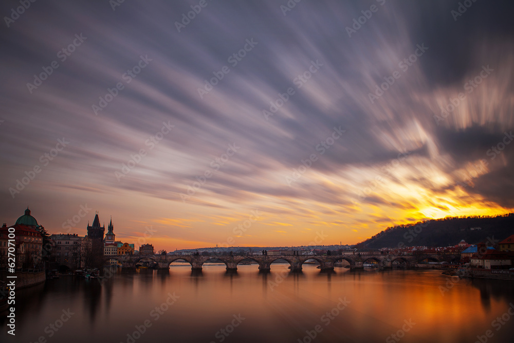 Obraz premium Czech Republic, Prague, Charles brigde