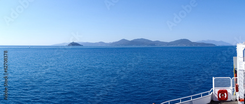 Elba Island, the ferry trip photo