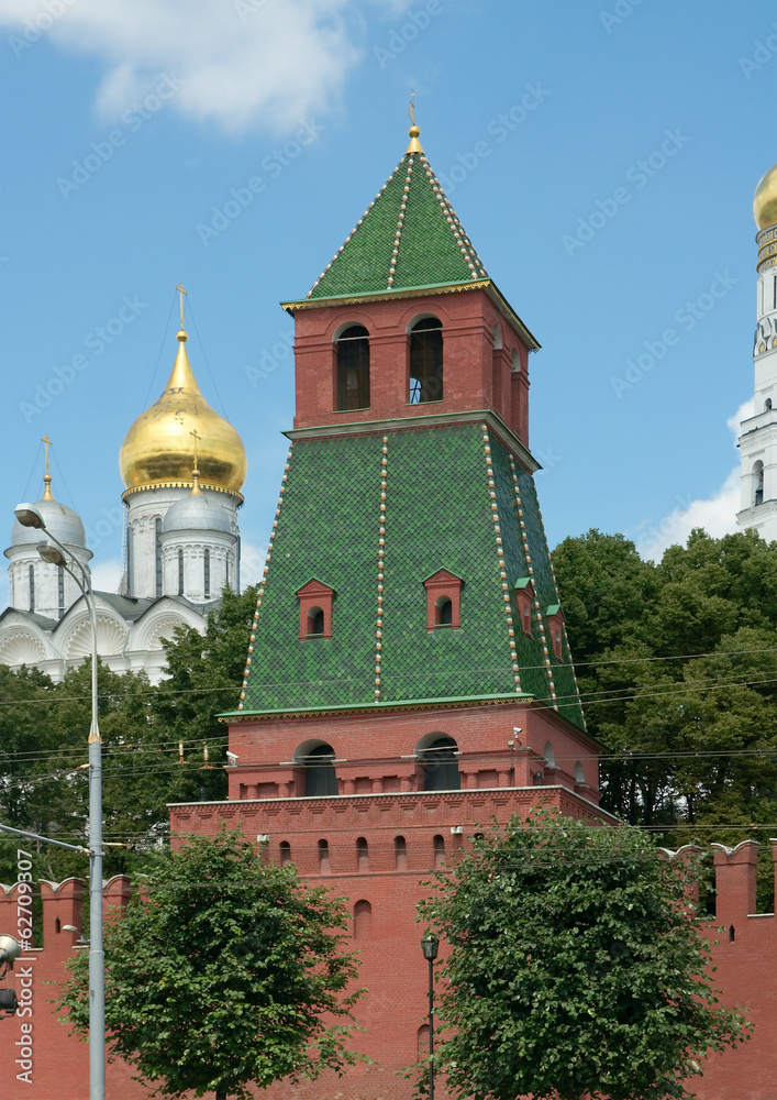 First Unnamed Tower of Moscow Kremlin, Moscow, Russia