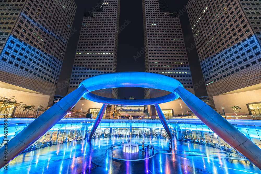 Fototapeta premium Fountain of Wealth, Singapore