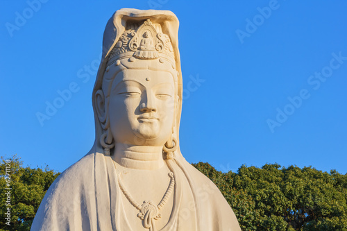 Chinese Goddess at Ryozen Kannon in Kyoto photo