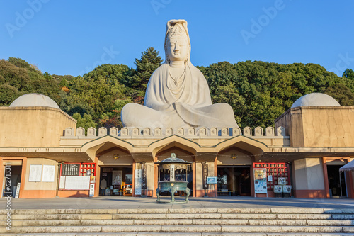 Chinese Goddess at Ryozen Kannon in Kyoto photo