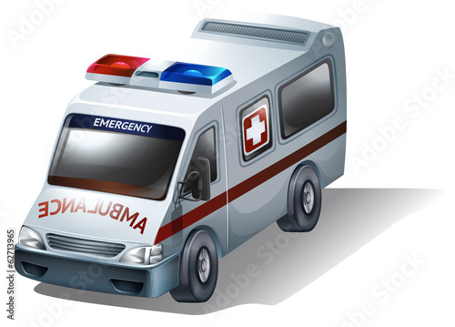 An emergency vehicle