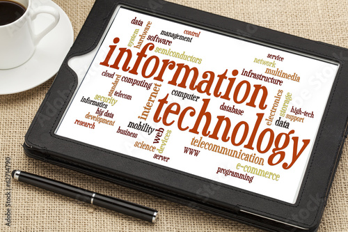 information technology word cloud
