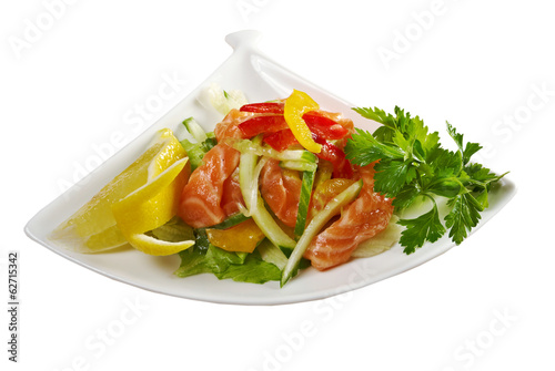 Salad - smoked salmon