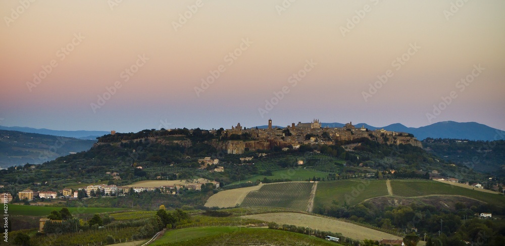 Obraz premium orvieto umbria