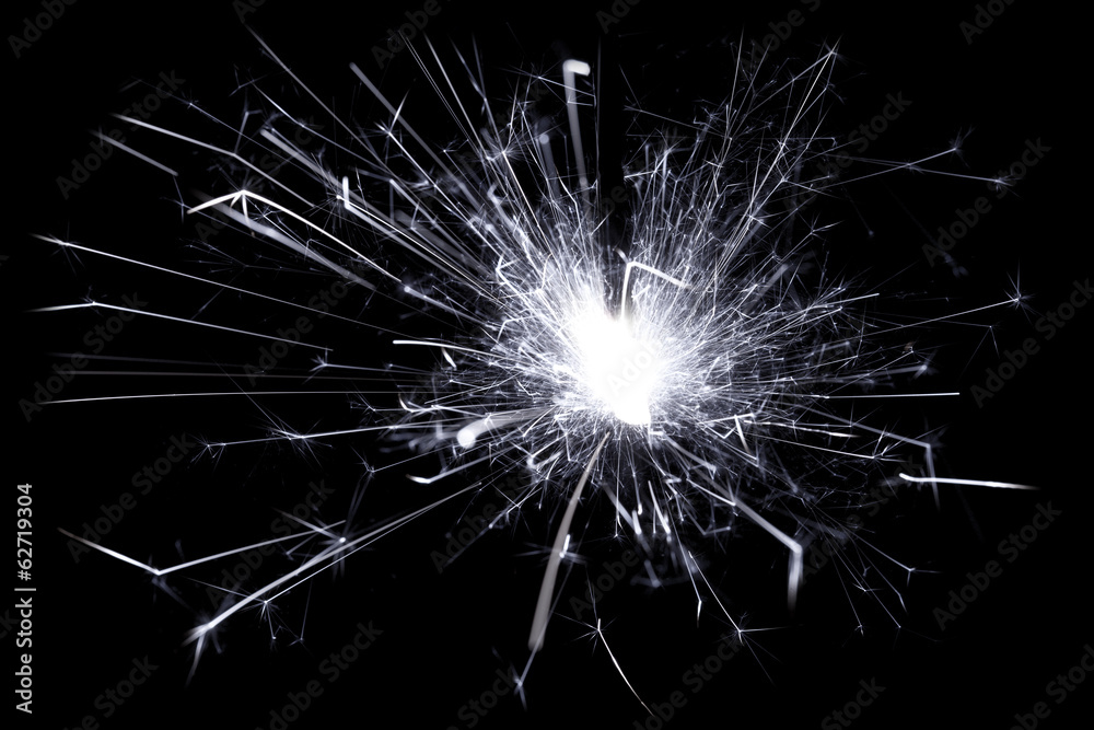 Naklejka premium sparkler