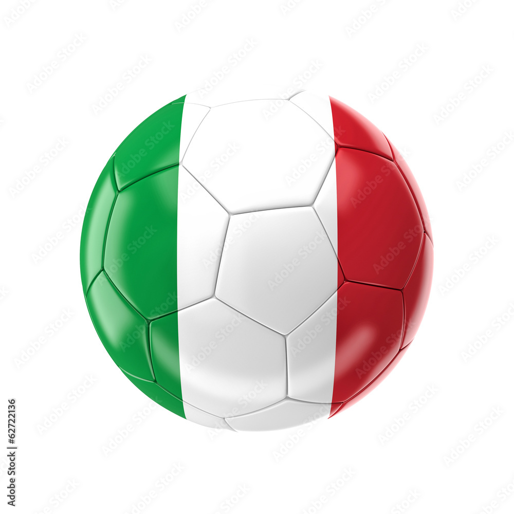 italy soccer ball isolated white background, flag patriotic italy soccer ball isolated white background, flag patriotic