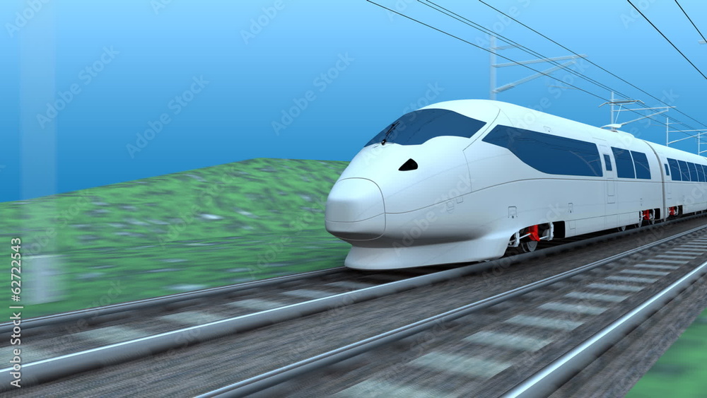High speed rail.	
