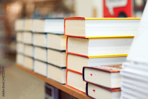 Stacks of books photo