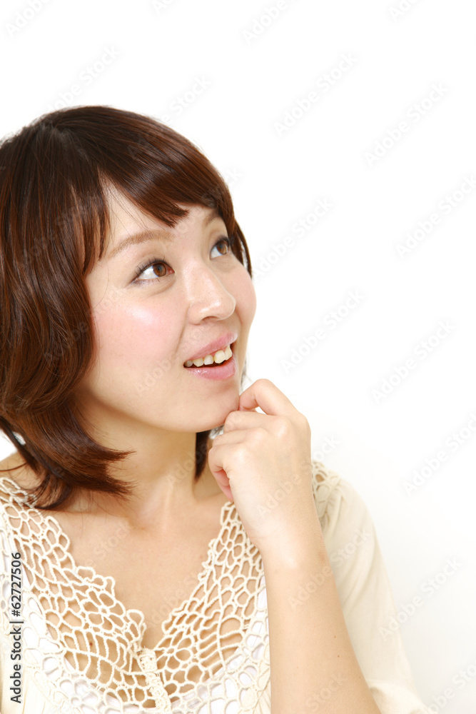 わくわくする女性 わくわくする女性