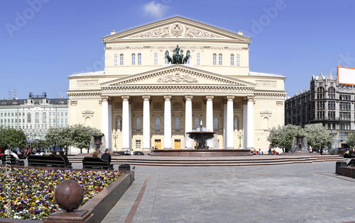 Moscow. The Bolshoi theater