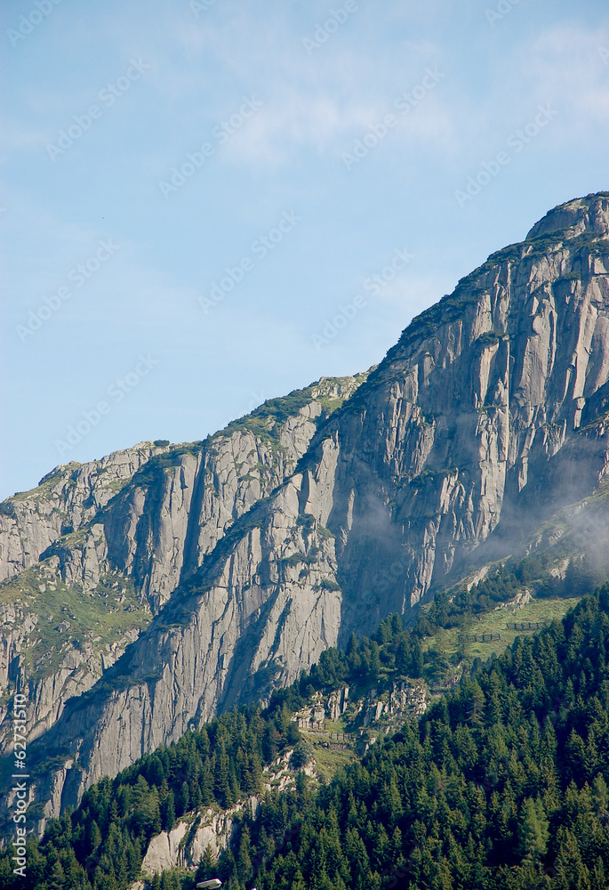 Wonderful natural landscape of Alps, central Europe