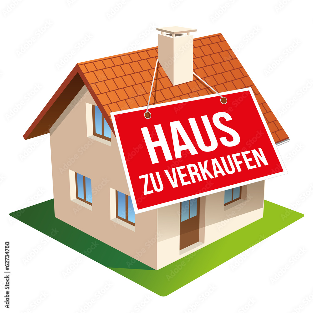 Haus Zu Verkaufen Stock Vektorgrafik Adobe Stock haus-zu-verkaufen-stock-vektorgrafik-adobe-stock
