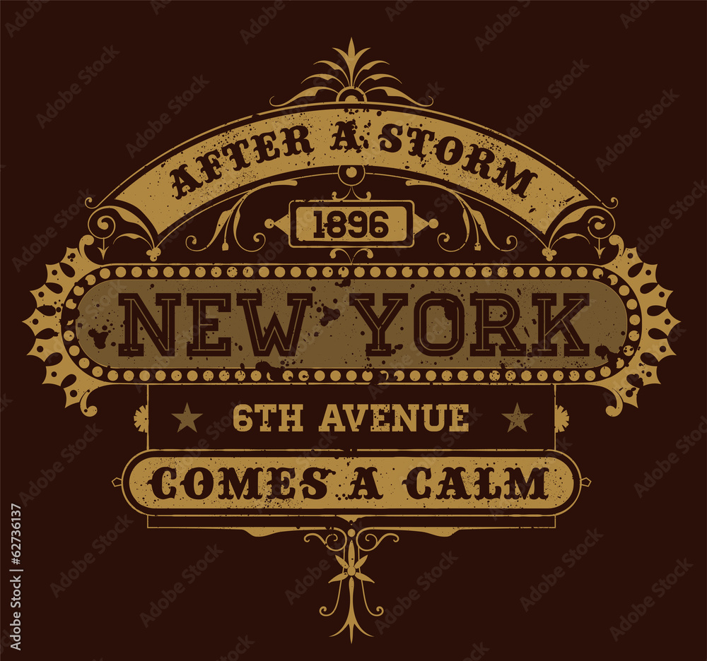 Obraz premium Premium Quality label. Baroque ornaments and floral details.