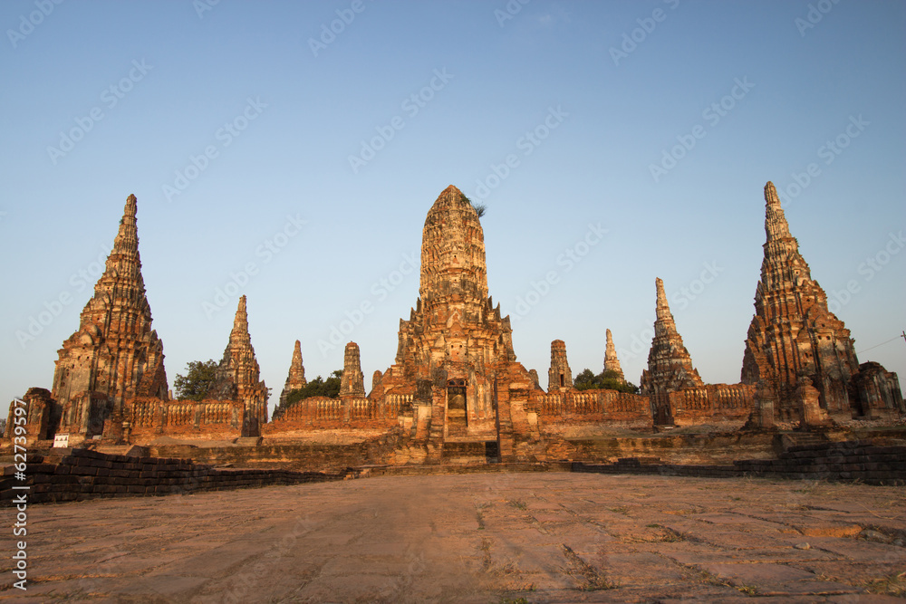Chaiwatthanaram Temple in Ayutthaya in Thailand Chaiwatthanaram Temple in Ayutthaya in Thailand