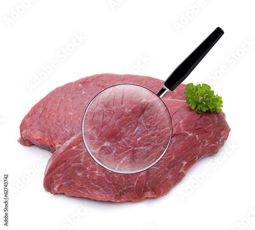 Fleisch unter Der Lupe
