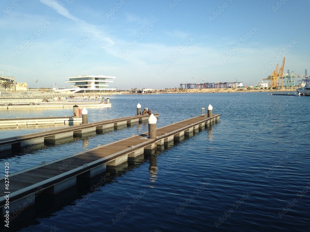 Fototapeta premium Puerto de Valencia
