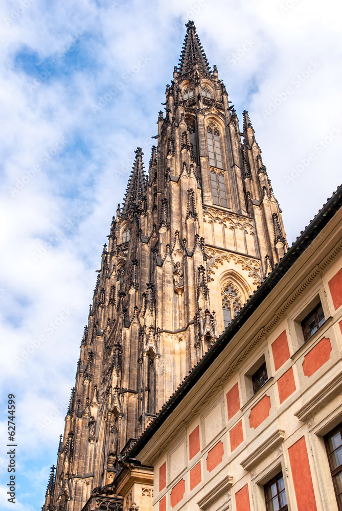 St. Vita`s Cathedral in Prague