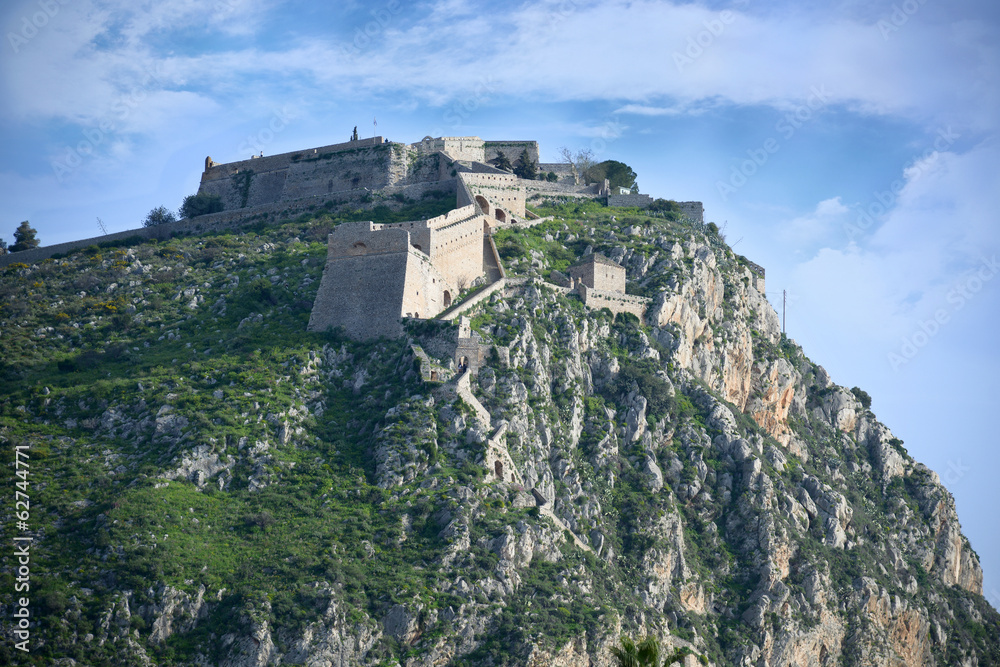 Palamidi castle Argolida Greece