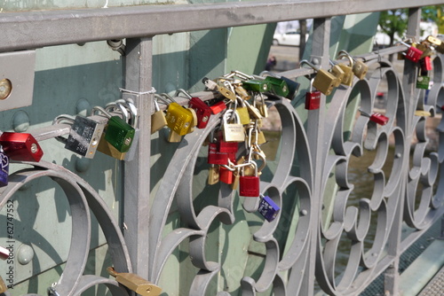 Obraz na plátně Frankfurter Brücke