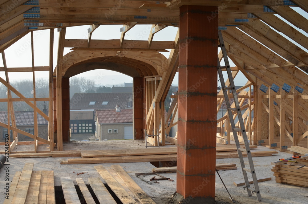 Fototapeta premium charpente