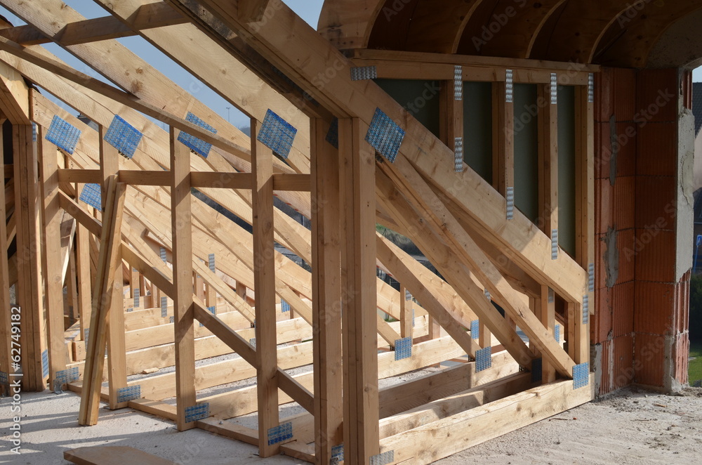 Obraz premium charpente