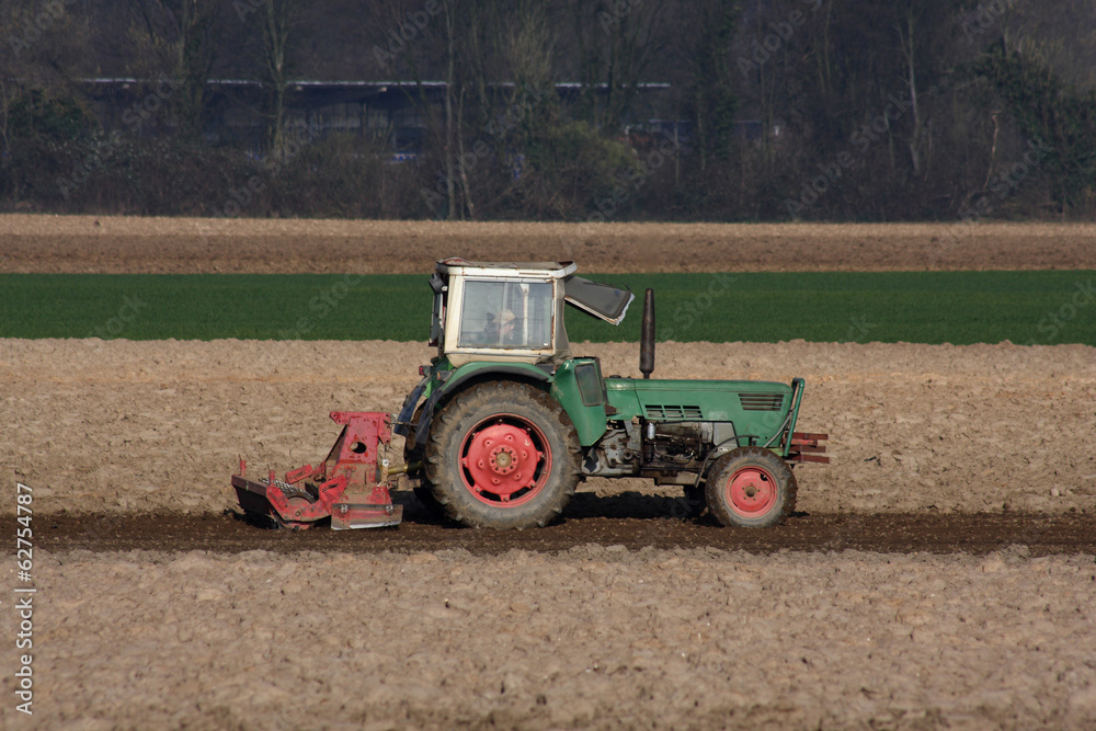 Obraz premium agricultural machinery