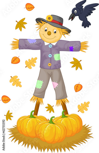 Scarecrow cartoon