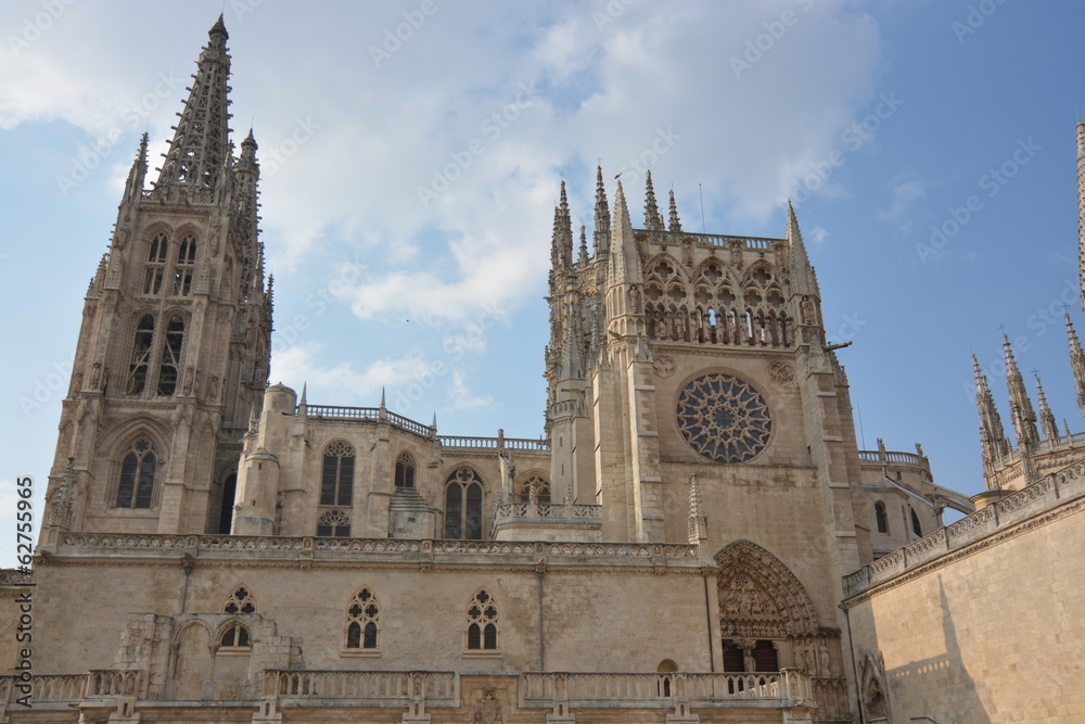 Arquitectura gotica de la Catedral de Burgos