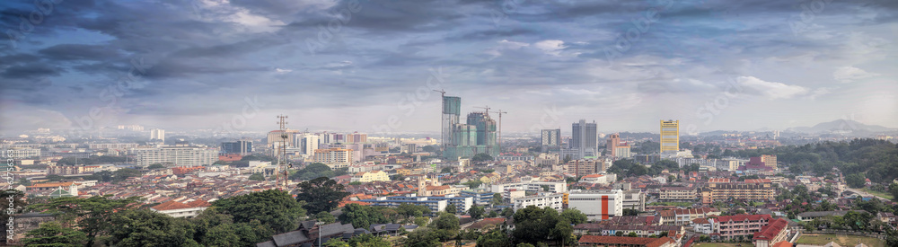 Malacca Cityscape Panorama