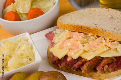 St Patricks Day Reuben Sandwich photo