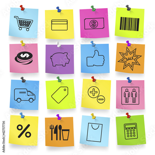Memos For Living Expenses Vector
