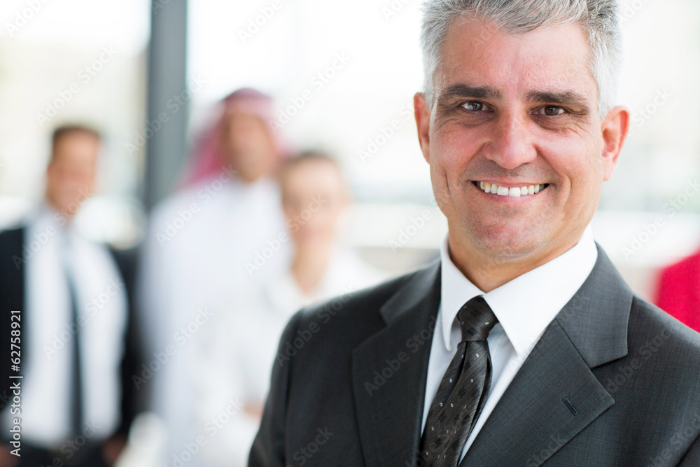 senior businessman senior businessman